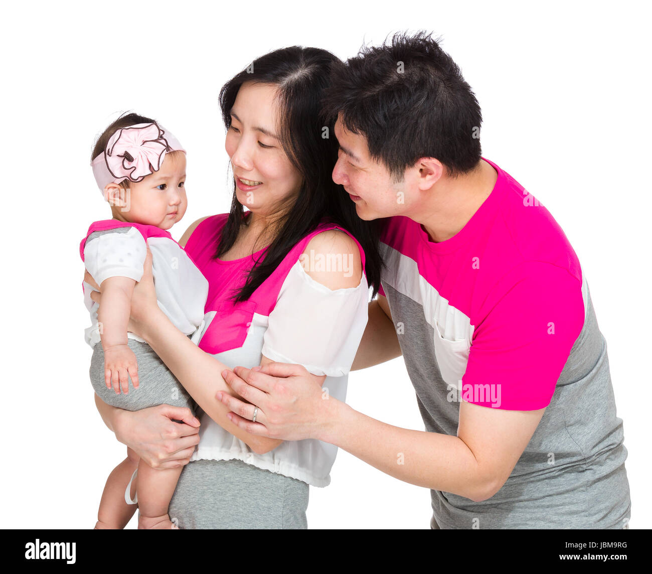 Japanese father daughter Cut Out Stock Images & Pictures Alamy