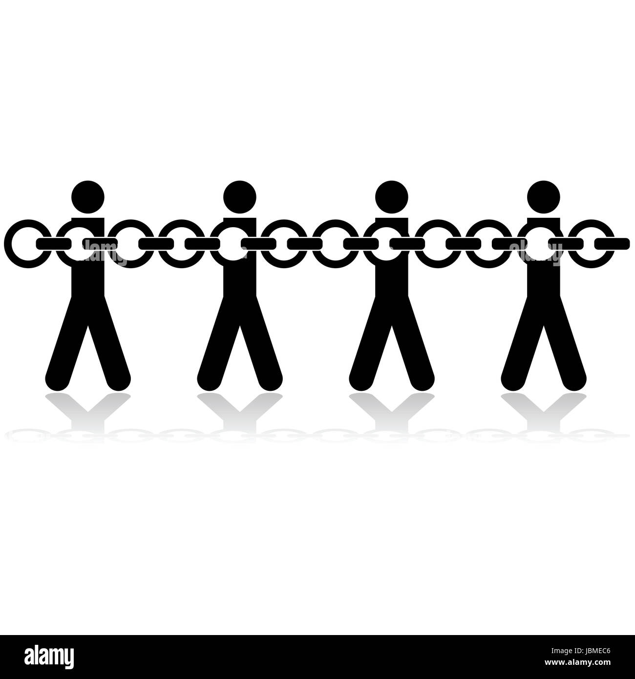 Stick figures Black and White Stock Photos & Images Alamy