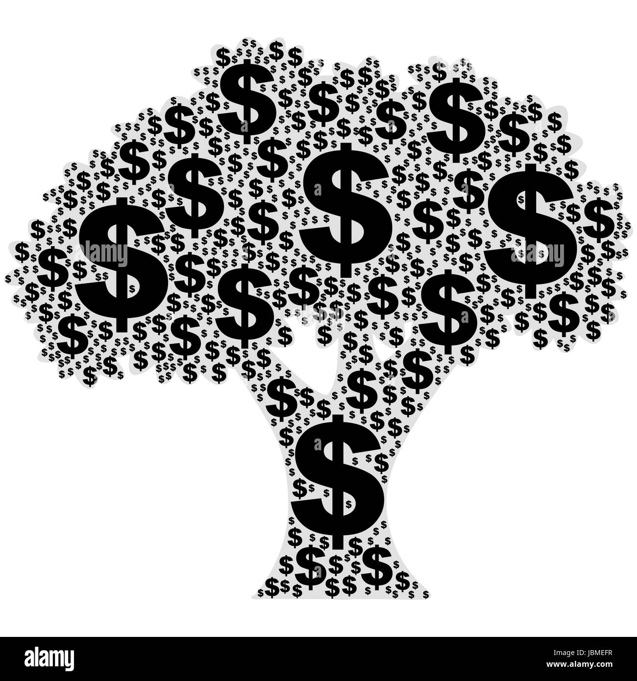 Dollar Signs Clip Art Black And White