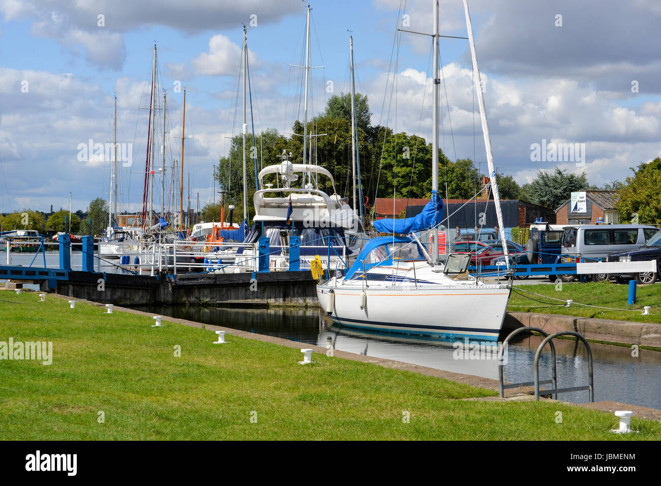 Lock heybridge basin essex boats hires stock photography and images