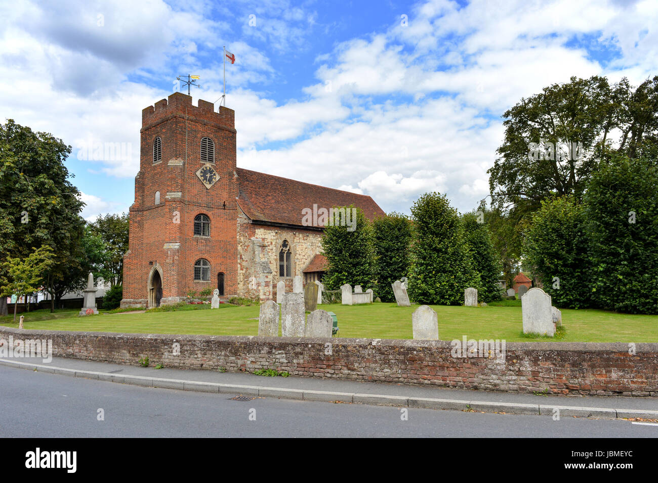 St. Thomas' Parish Church, BradwellonSea, Essex, England, UK Stock