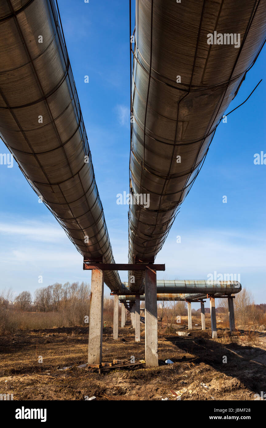 Heating system pipe section hi-res stock photography and images - Alamy