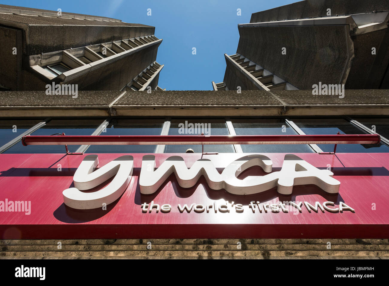 Exterior of the The YMCA on Great Russell Street, London, England, UK Stock Photo