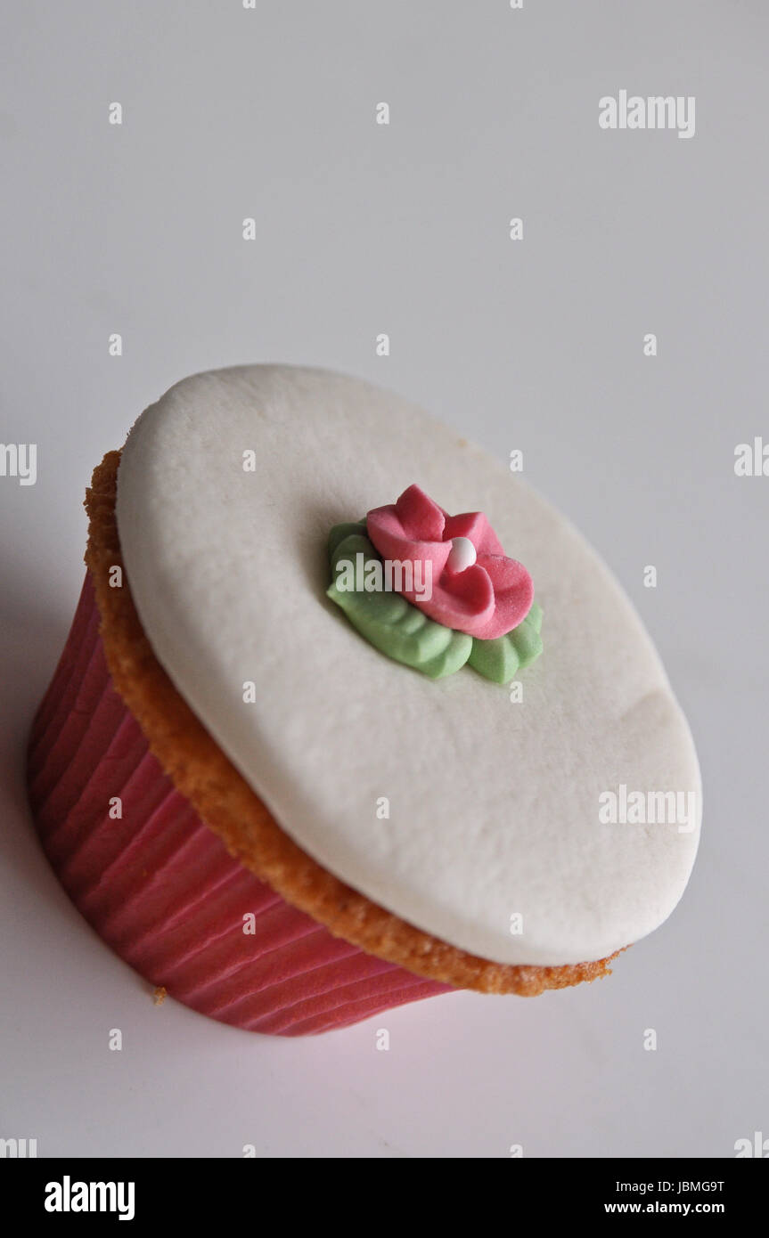 wedding cupcakes Stock Photo