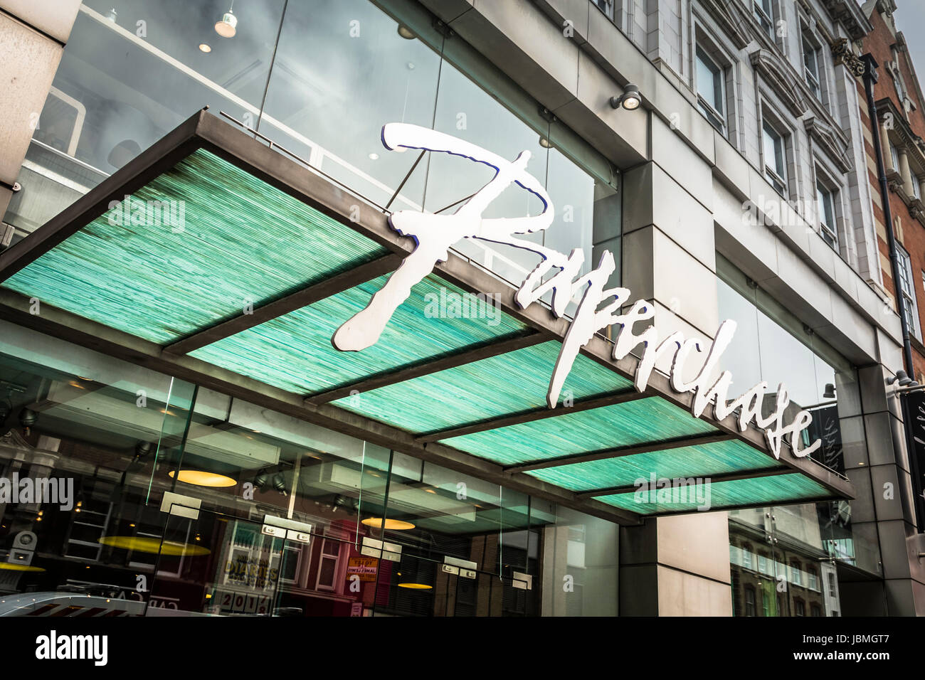Paperchase's Flagship Store on Tottenham Court Road, London, England