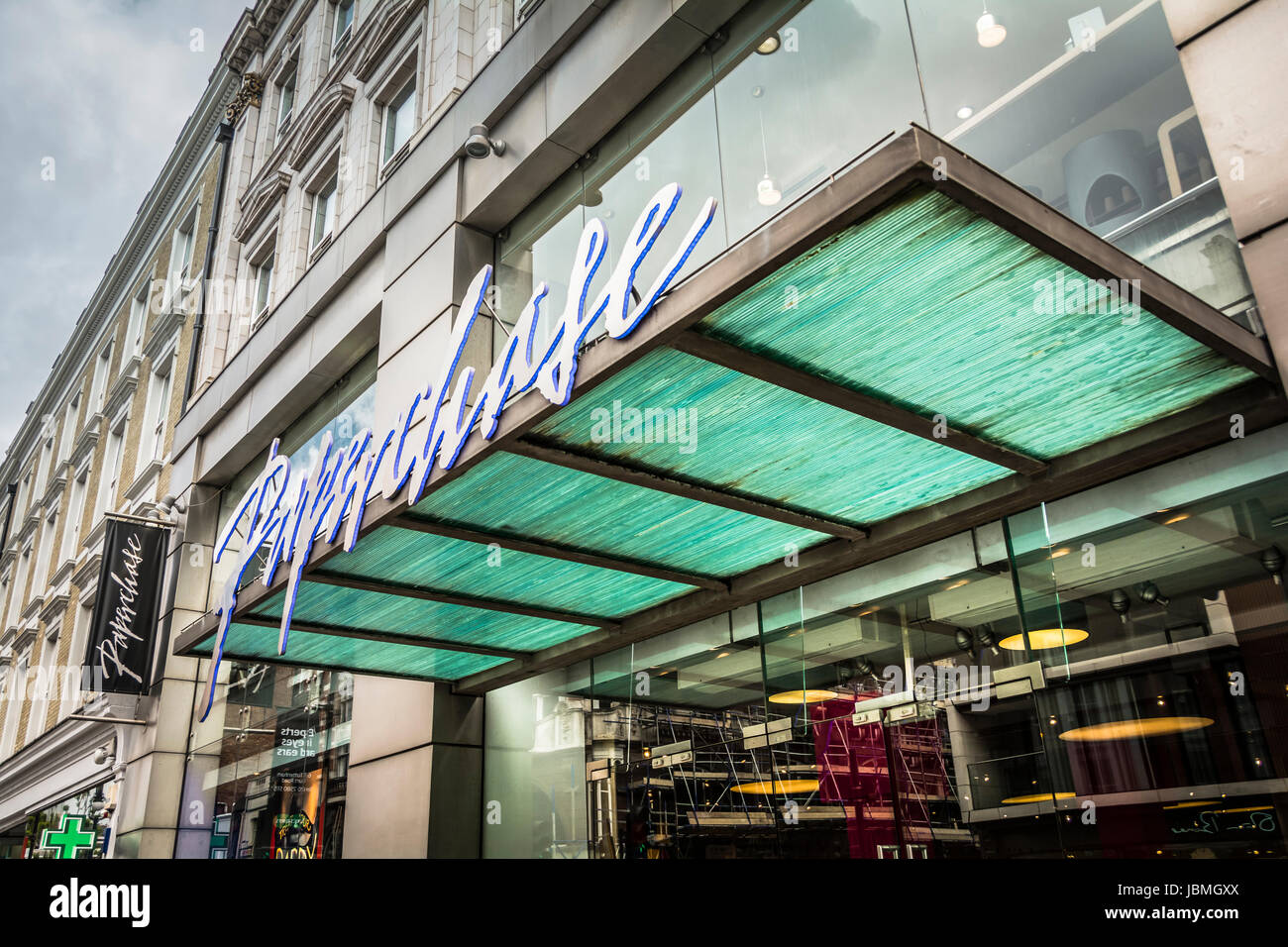 Paperchase Flagship Store on Tottenham Court Road, London, England, UK