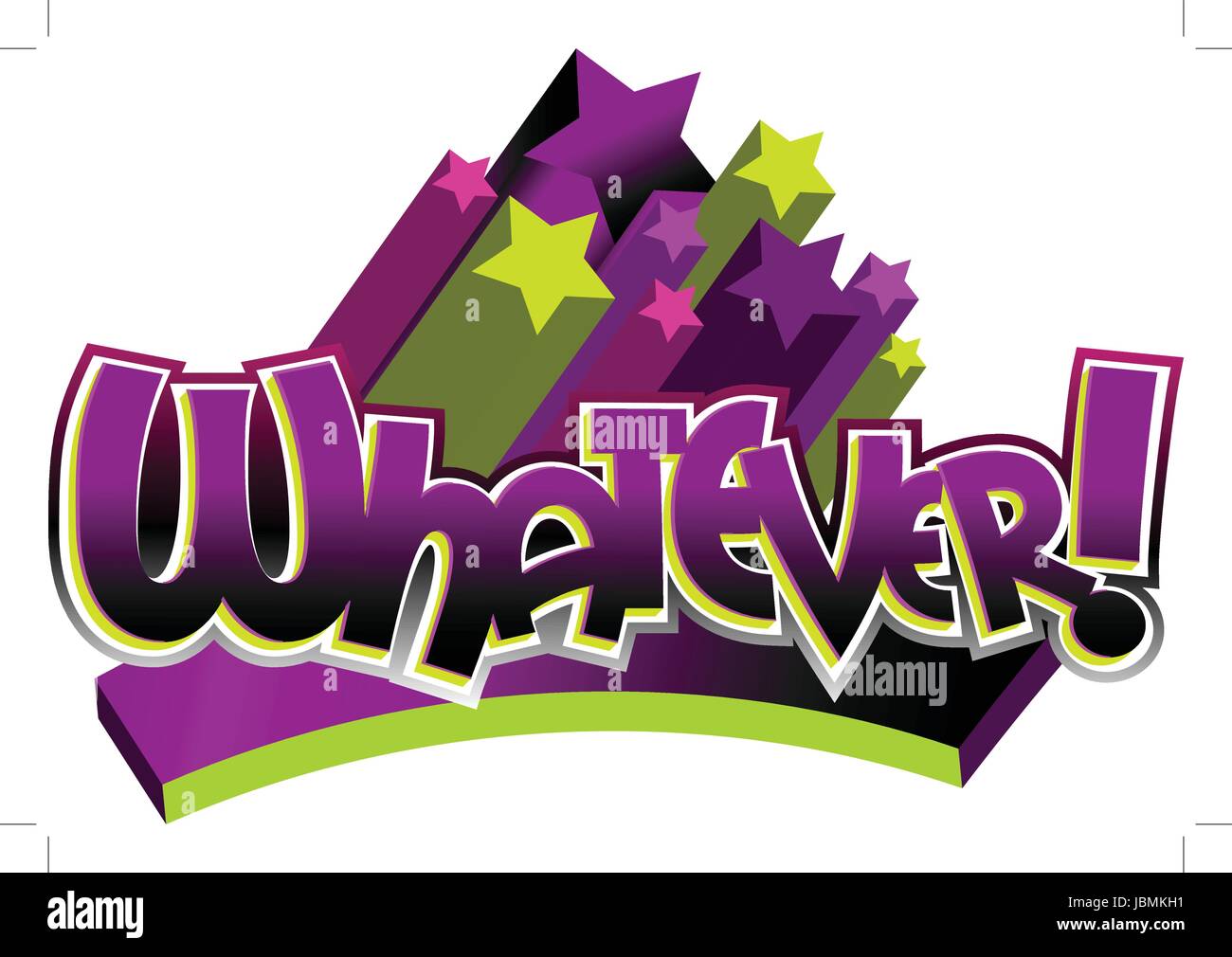 Whatever word Stock Vector Images Alamy
