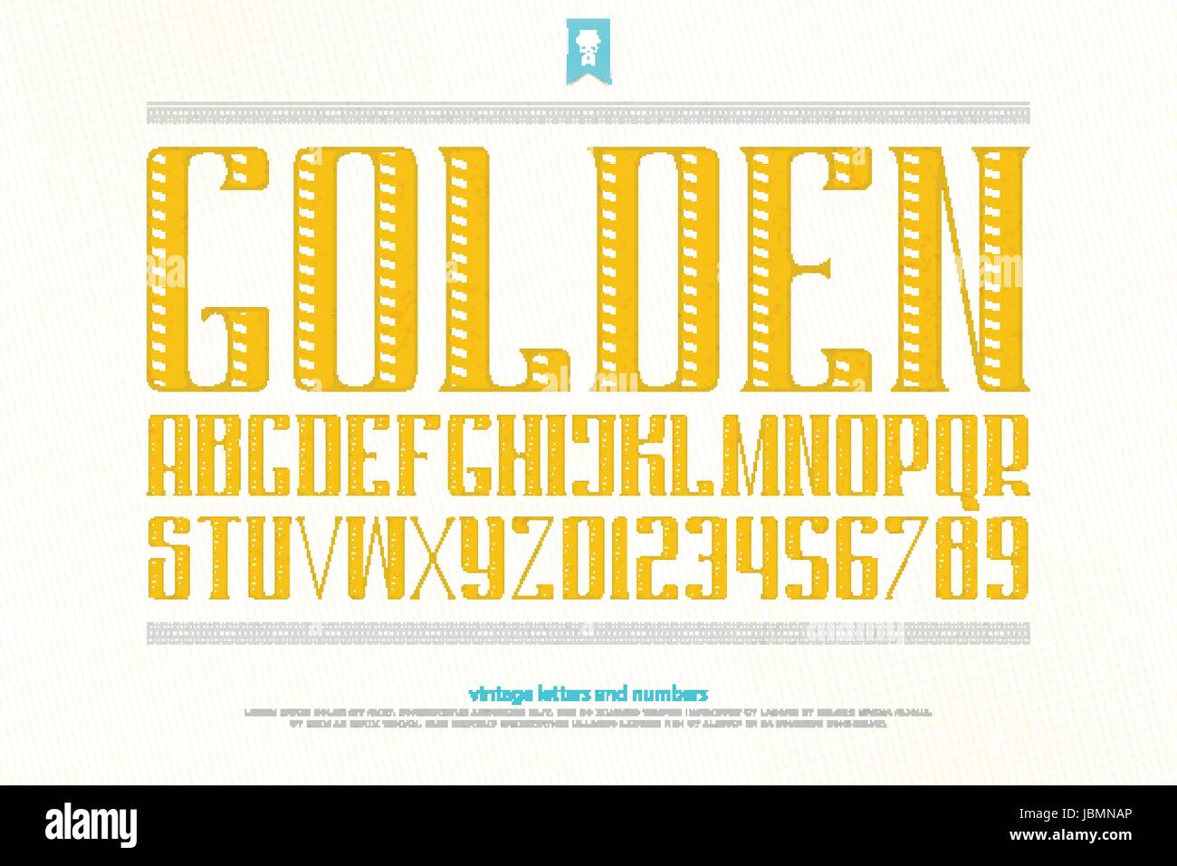Vintage Money Alphabet Letters And Numbers Vector Retro Font
