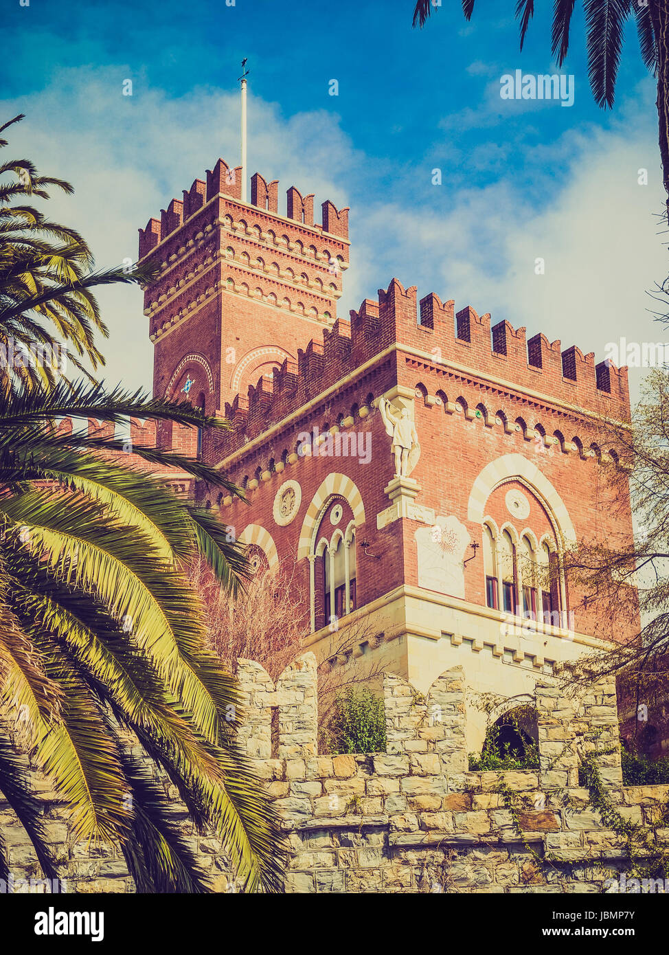 Genoa Castle Castello albertis genova hi-res stock photography and images - Alamy