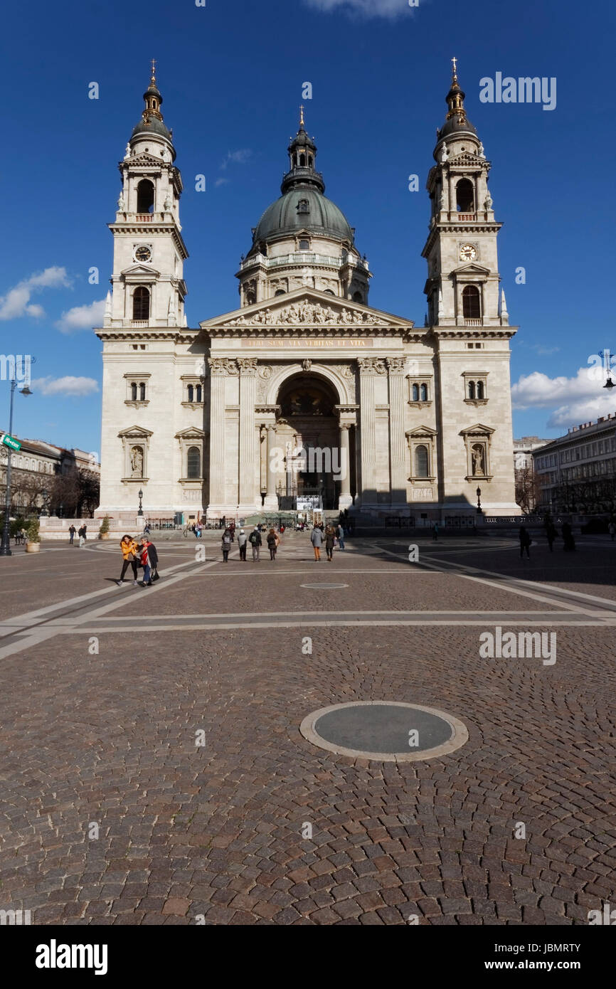 st. stephen's basilica in budapest Stock Photo