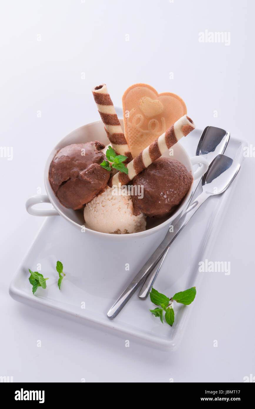 home made ice Stock Photo - Alamy