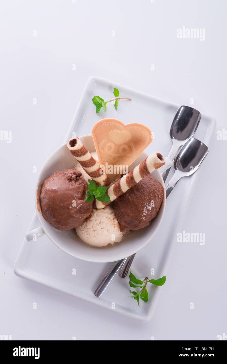 home made ice Stock Photo - Alamy