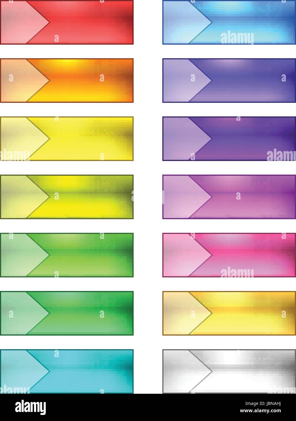 vector web buttons set Stock Vector Image & Art - Alamy