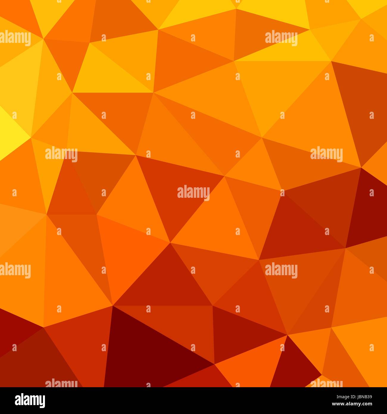 abstract vector geometric triangle background - orange and brown Stock ...