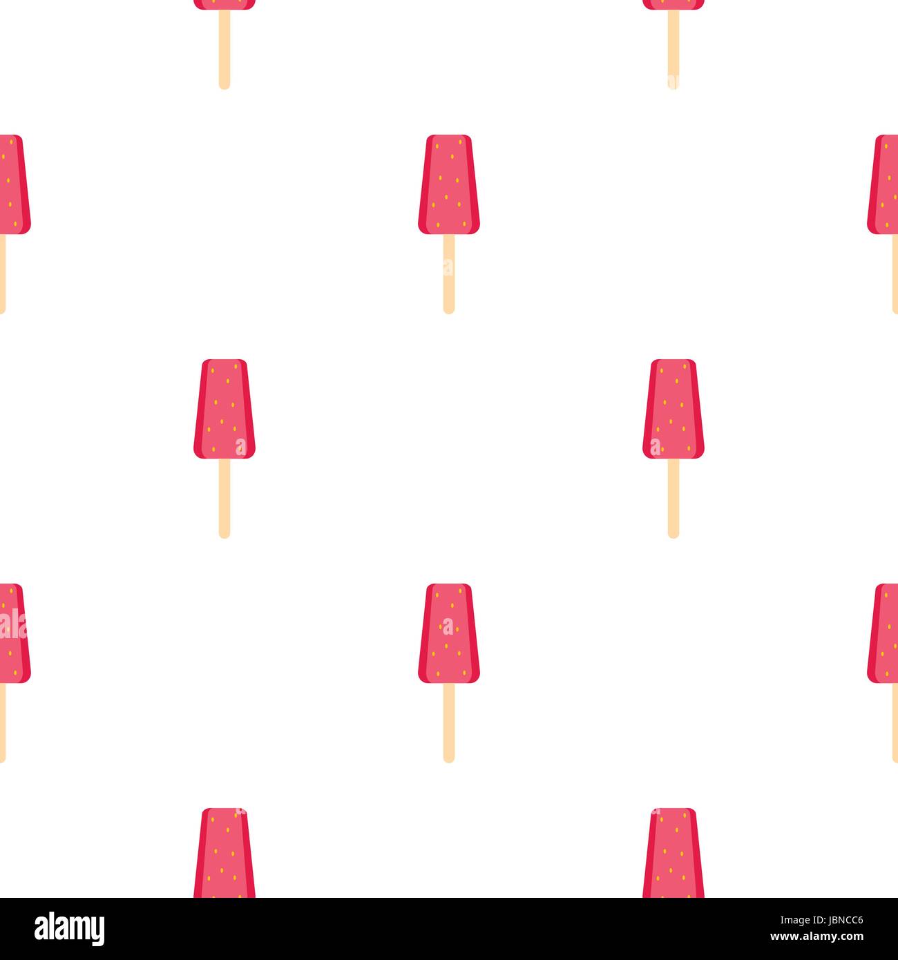 Fruit ice lolly pattern seamless background in flat style repeat vector ...
