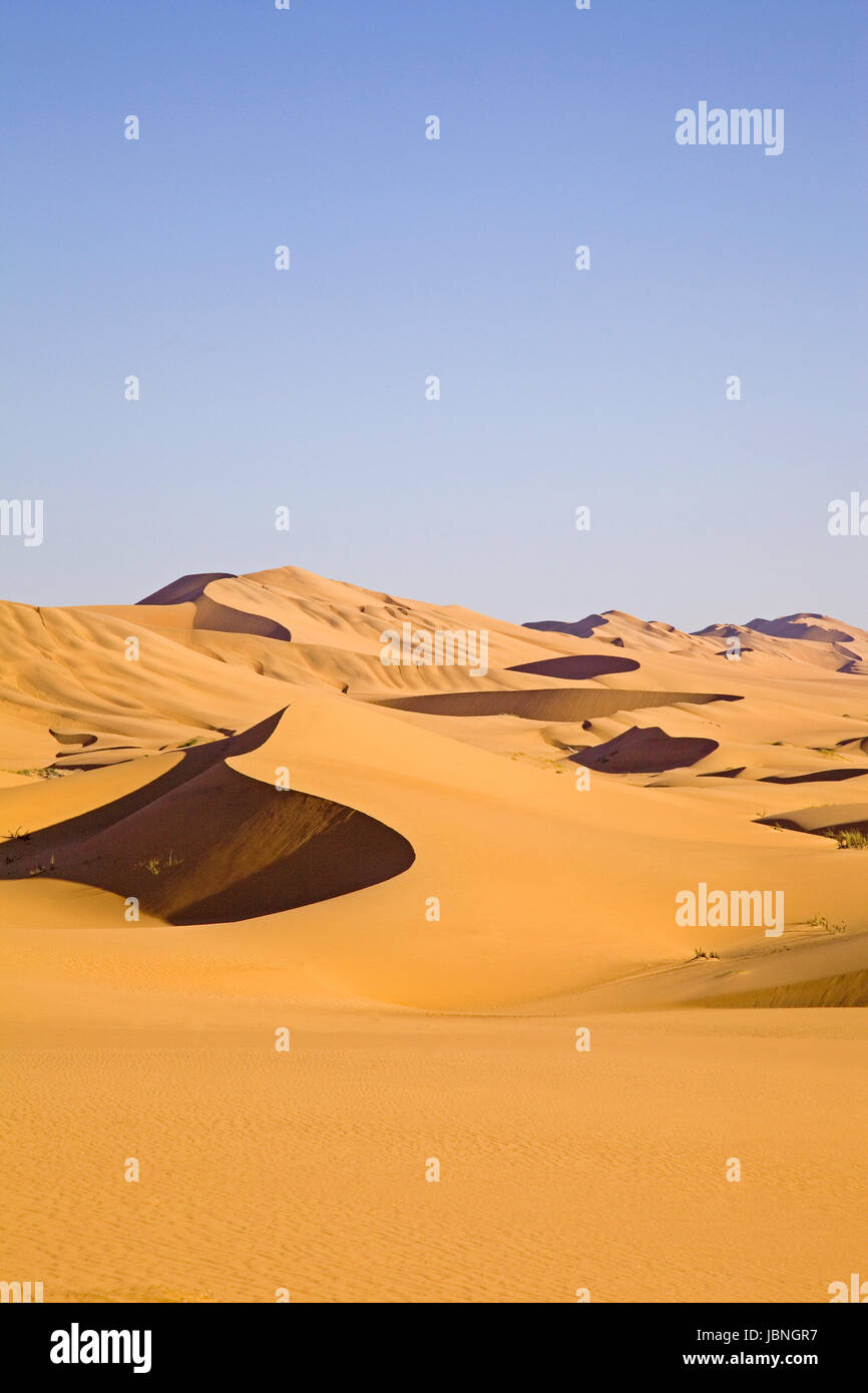 dunes deserted Stock Photo