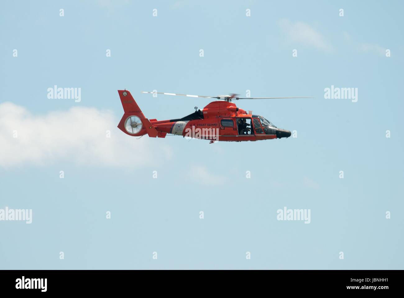 ATLANTIC CITY, NJ AUGUST 17 US Coast Guard Helicopter at Annual