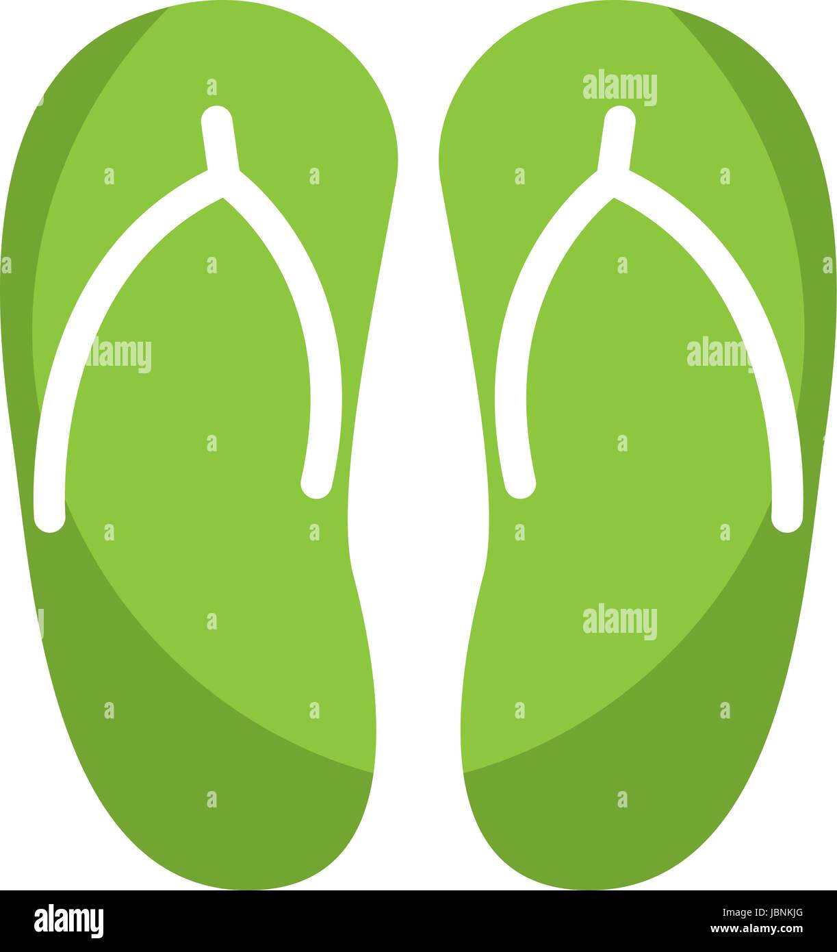 flip flops isolated icon Stock Vector Image & Art - Alamy
