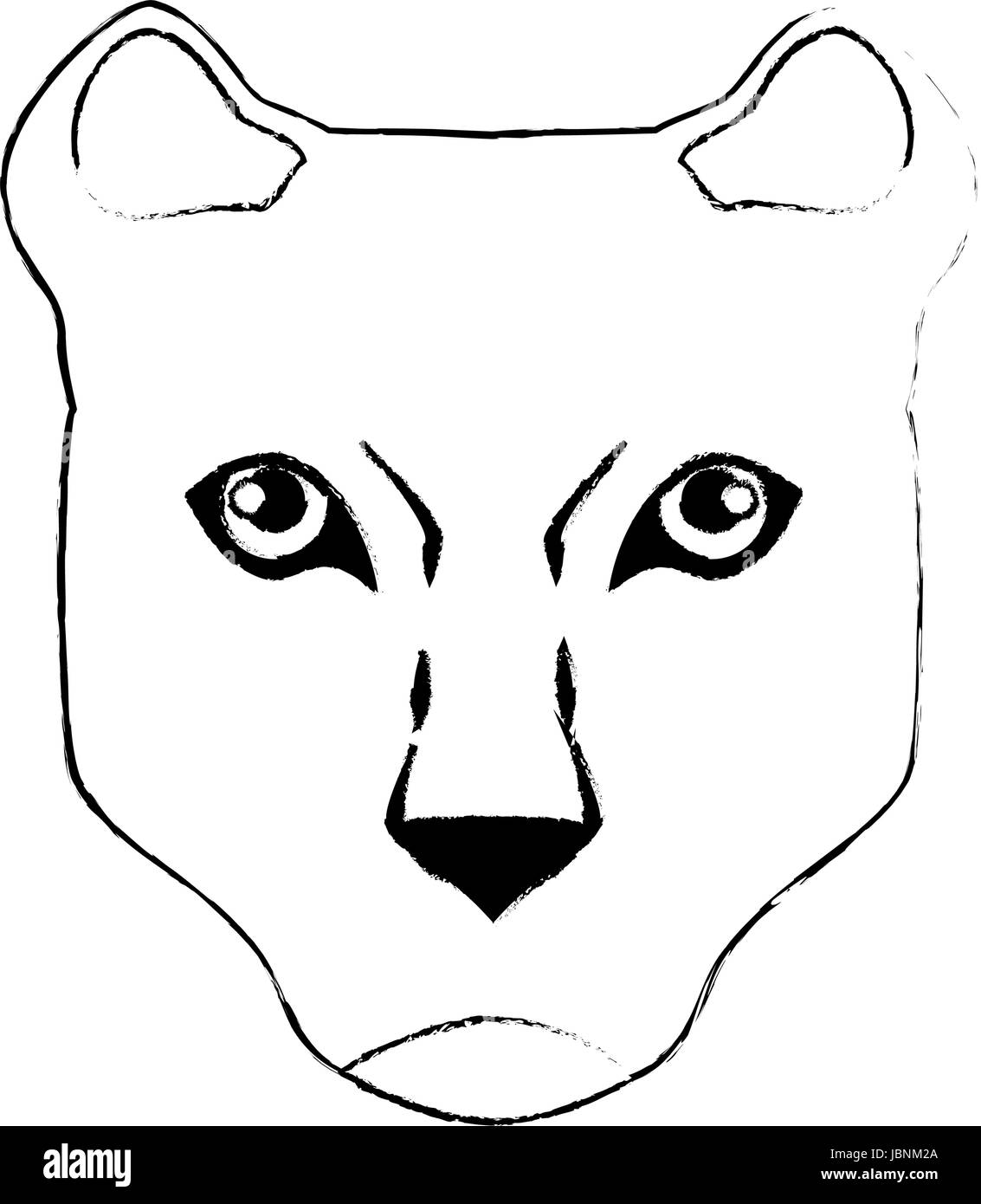 tiger face icon Stock Vector Image & Art Alamy