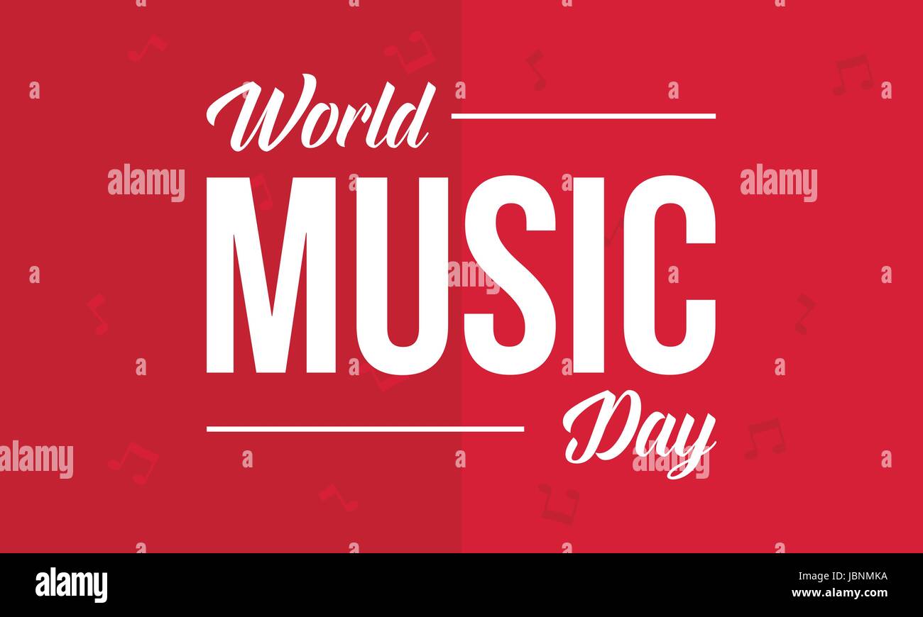 World music day background illustration Stock Vector Image & Art Alamy