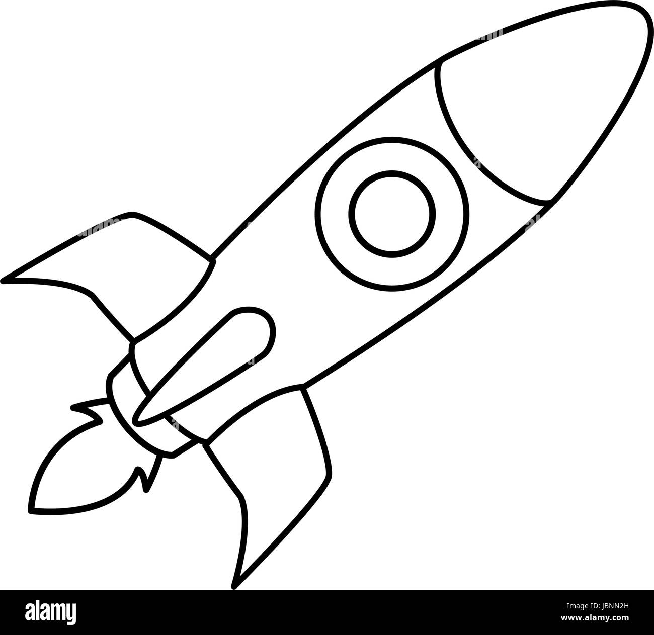 Rocket Black and White Stock Photos & Images - Alamy