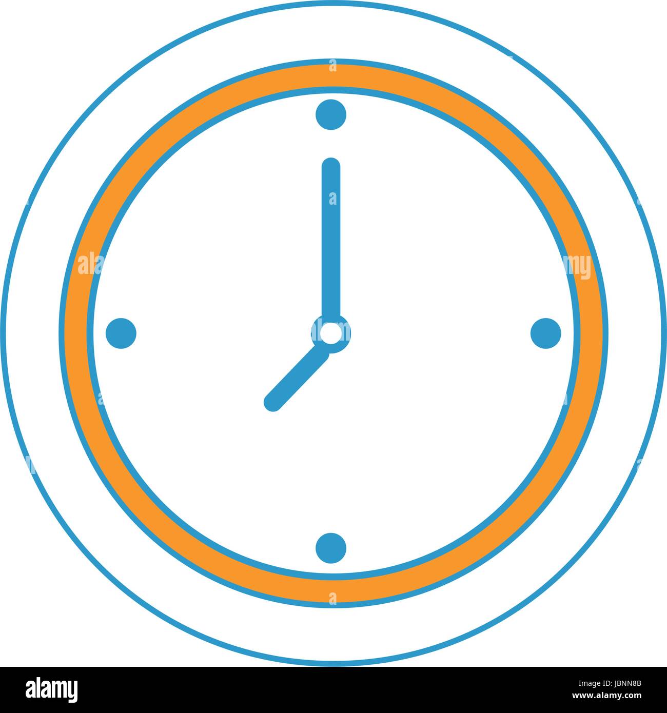 clock icon image Stock Vector Image & Art - Alamy