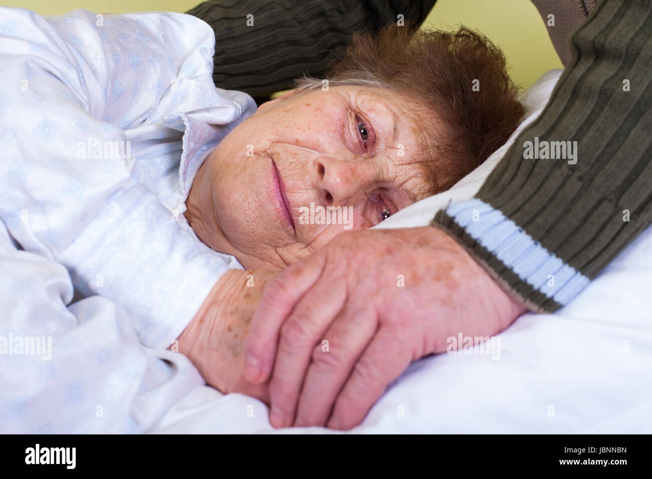 Bedridden Elderly Care High Resolution Stock Photography and Images Alamy