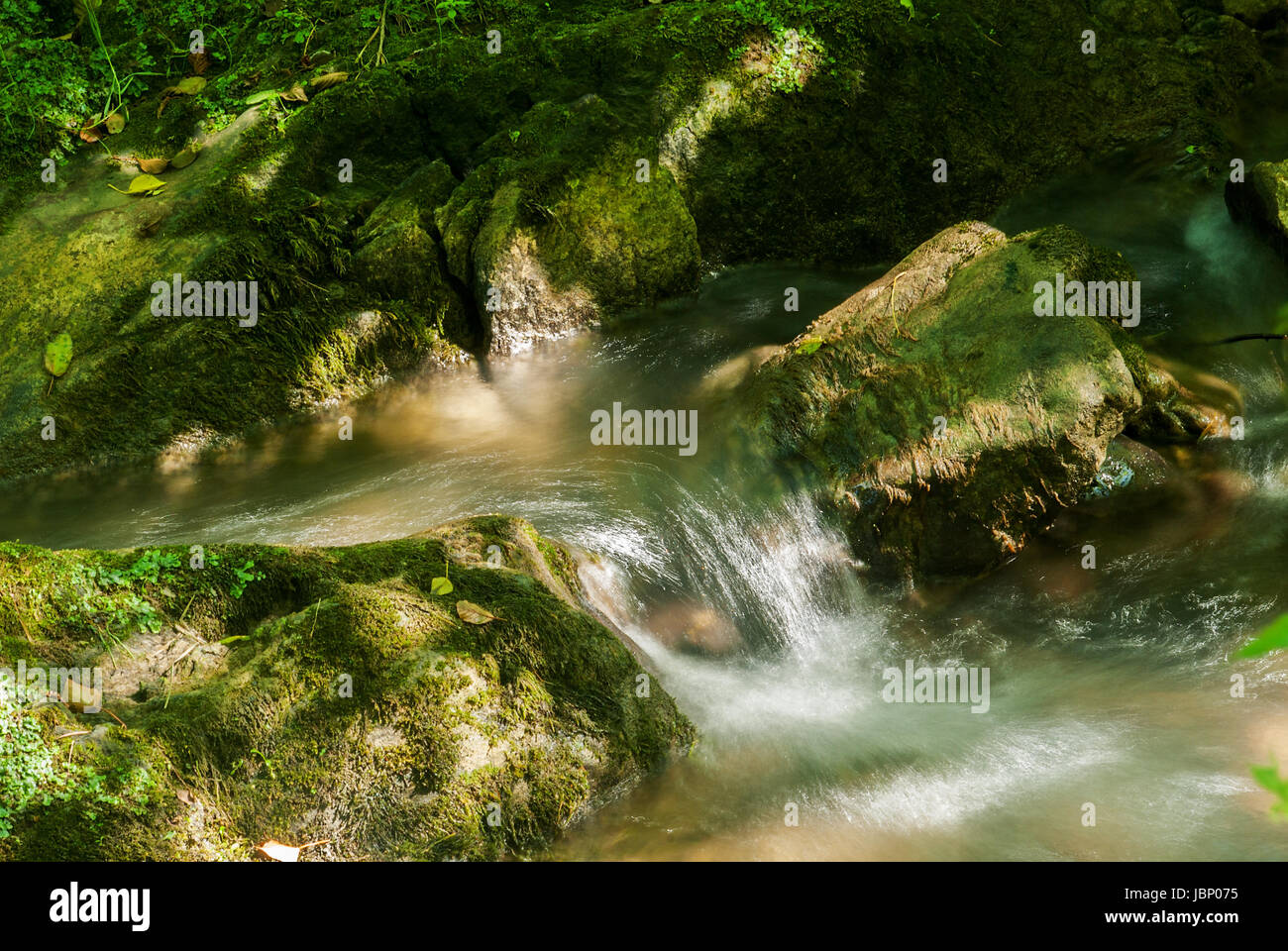Basque Country Rivers A small river en Gipuzkoa, Basque Country Stock Photo - Alamy