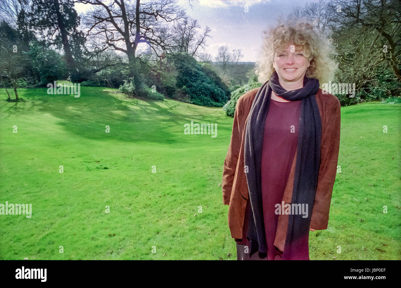 Ginger Gilmour, exwife of Pink Floyd guitarist Dave Gilmour, at the home they once shared in