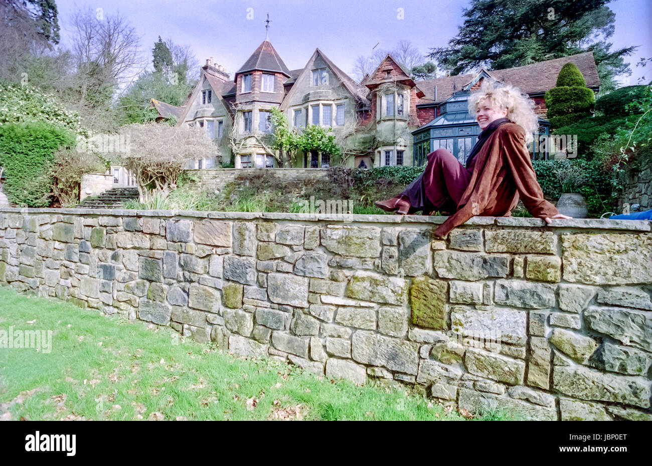 Ginger Gilmour, exwife of Pink Floyd guitarist Dave Gilmour, at the home they once shared in