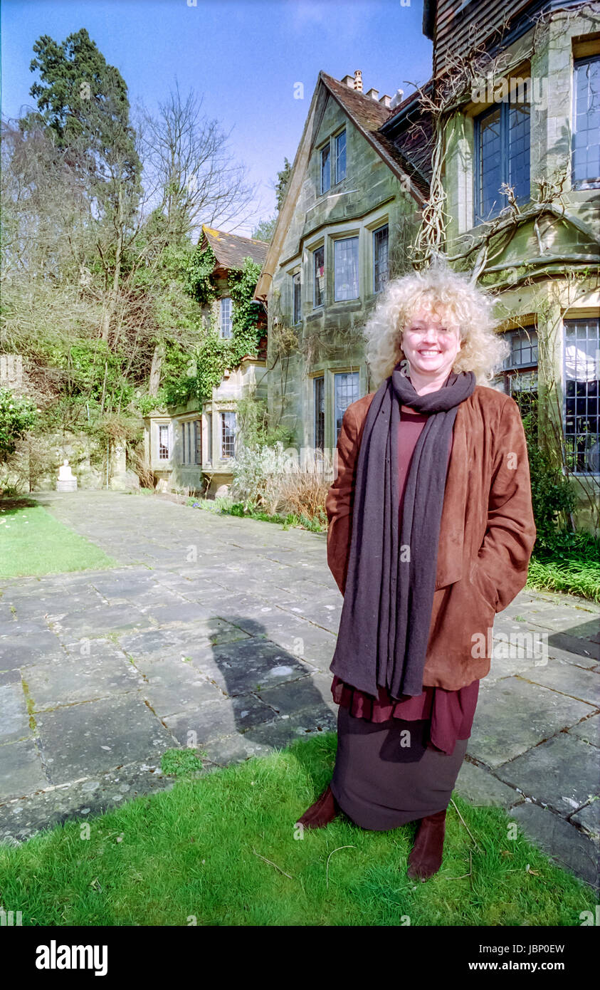 Ginger Gilmour, exwife of Pink Floyd guitarist Dave Gilmour, at the home they once shared in