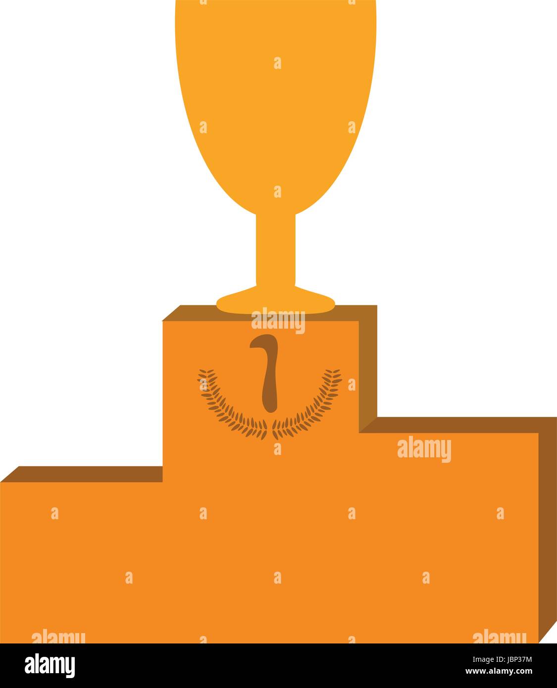 trophy flat illustration Stock Vector Image & Art - Alamy
