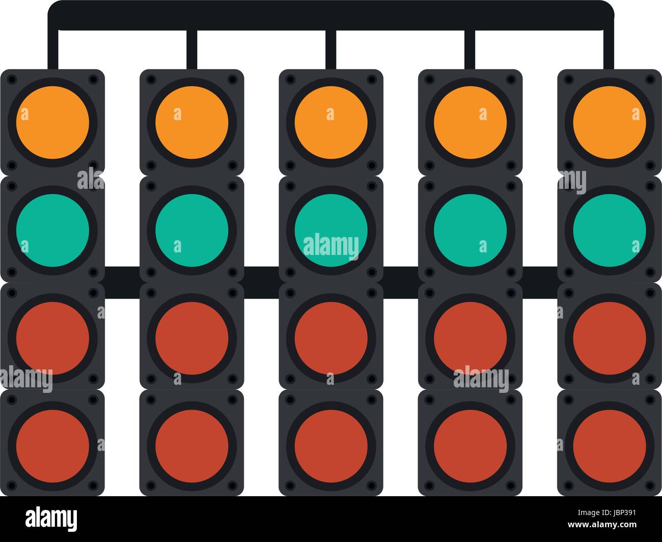racer traffic light flat Stock Vector Image & Art - Alamy