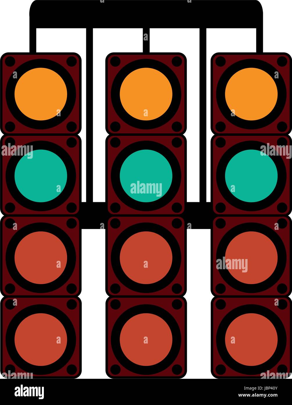 racer traffic light flat Stock Vector Image & Art - Alamy