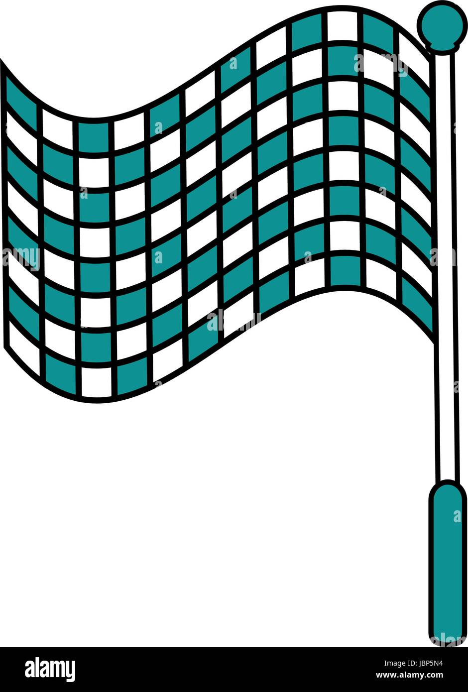racing flag flat illustration Stock Vector Image & Art - Alamy