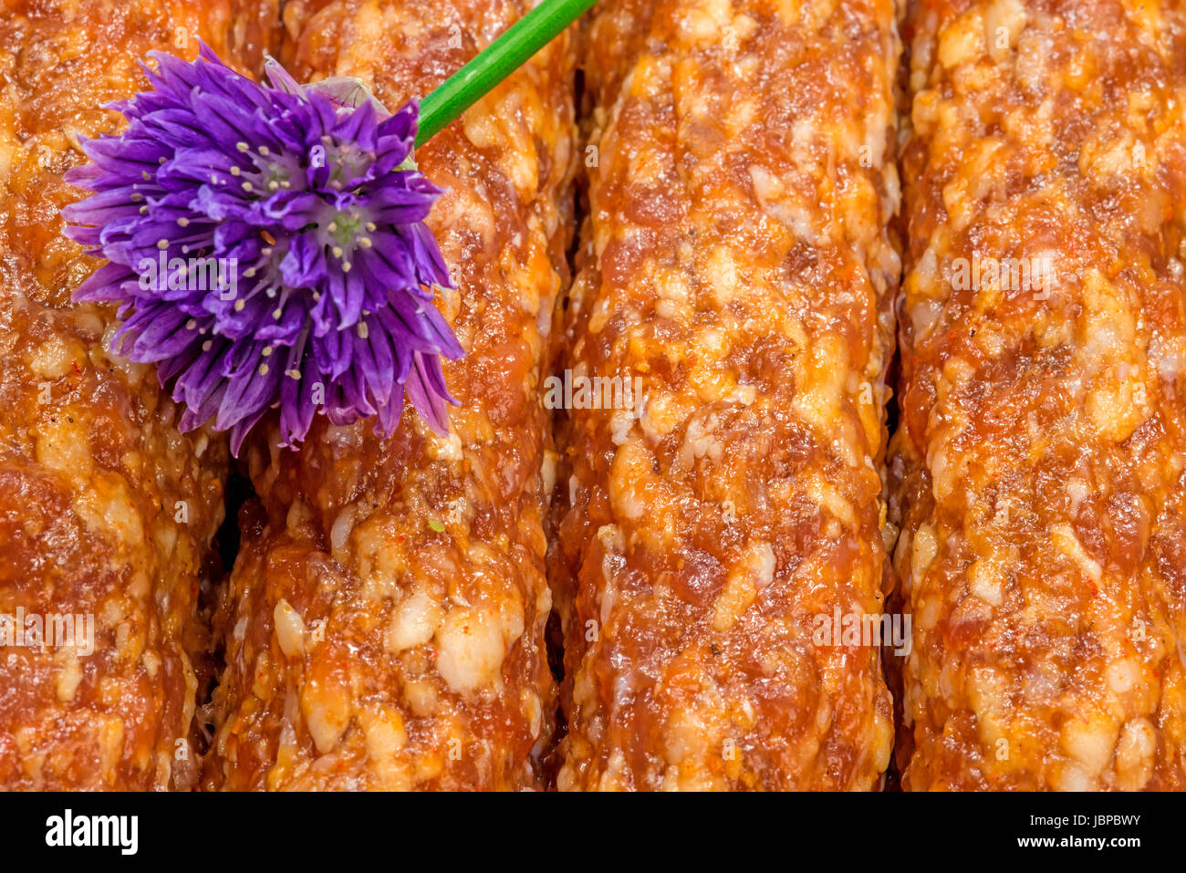 Cevapcici roh Stock Photo