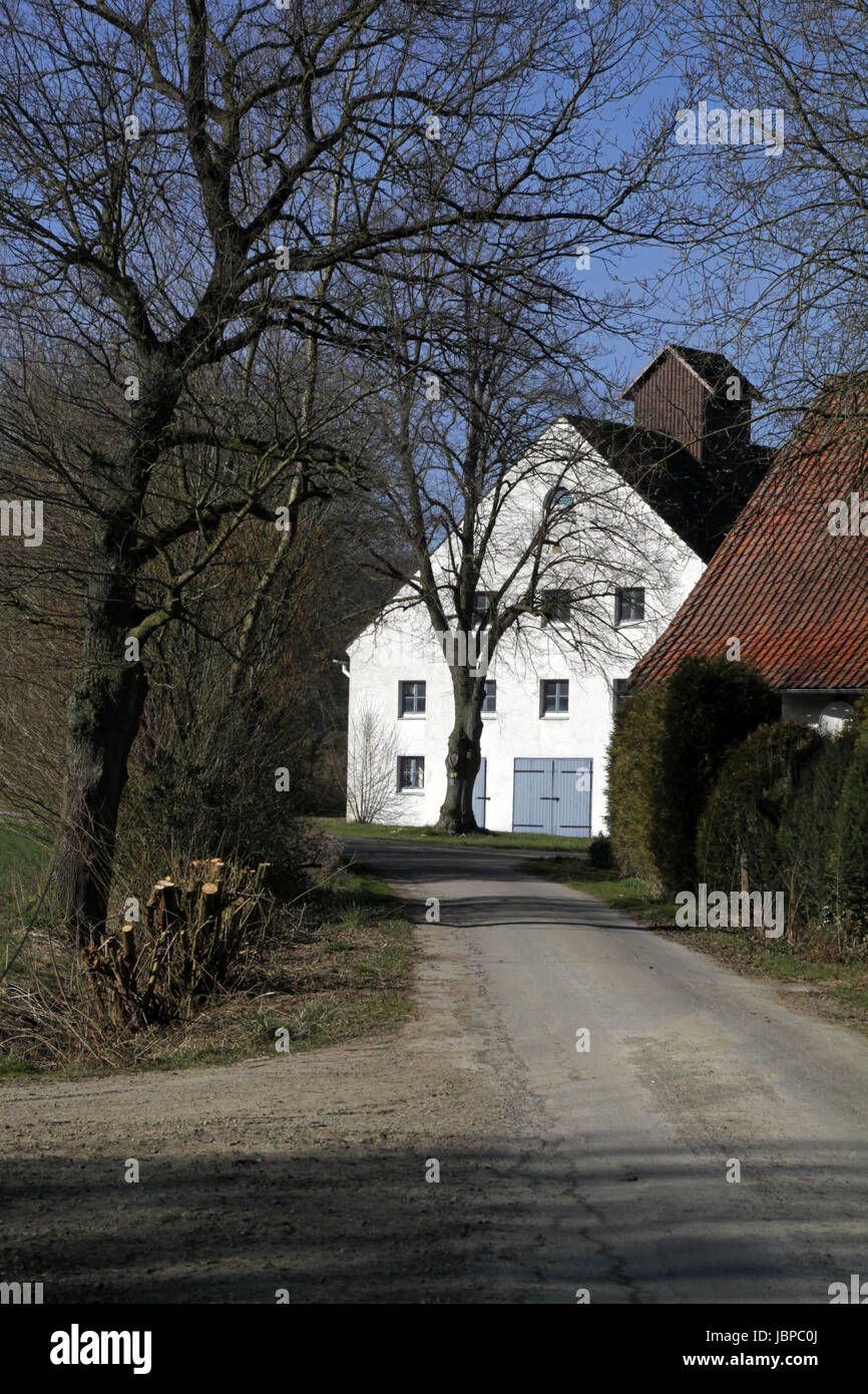 Bauernhof in Dorotheental Stock Photo