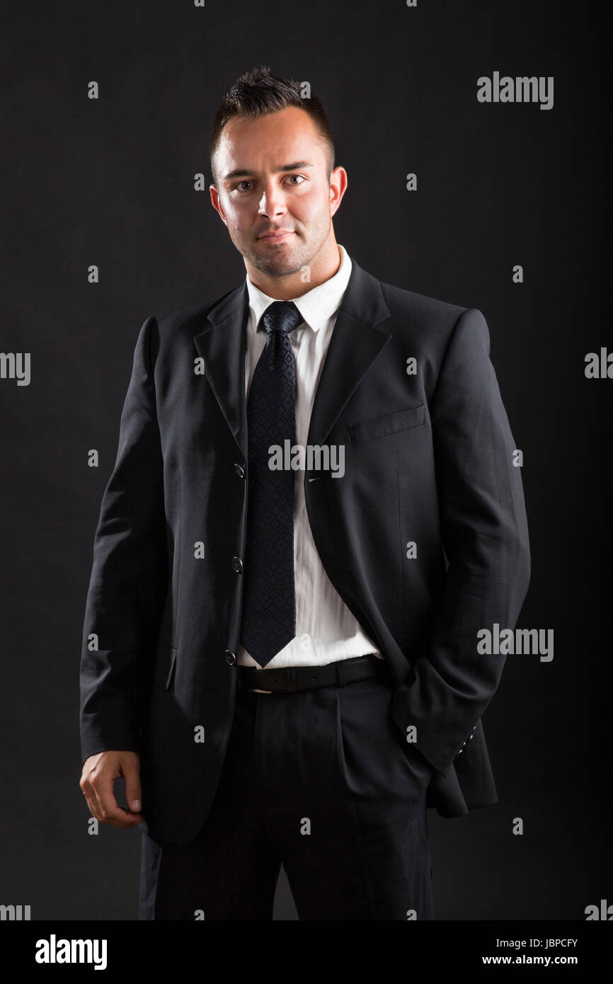 young attractive businessman Stock Photo