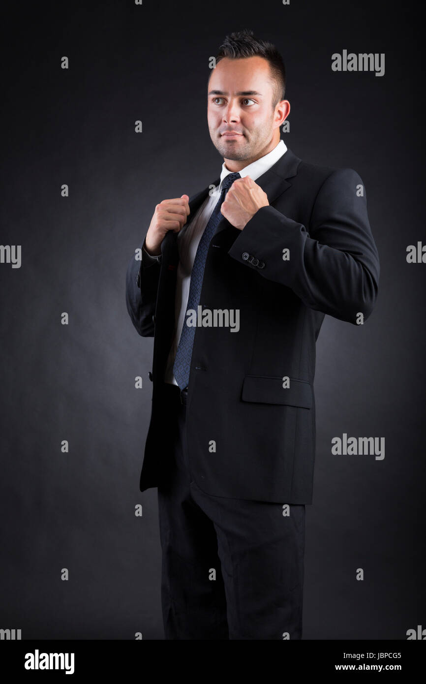 young attractive businessman Stock Photo