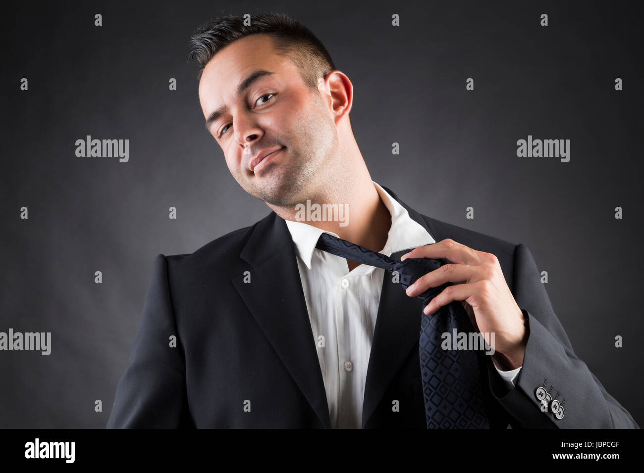 young attractive businessman Stock Photo