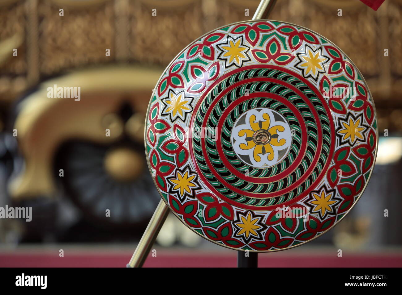 Das  Museum der Kroninsignien des Koenigshaus von Bruneiim Zentrum der Hauptstadt Bandar Seri Begawan im Koenigreich Brunei Darussalam auf Borneo in Suedostasien. Stock Photo