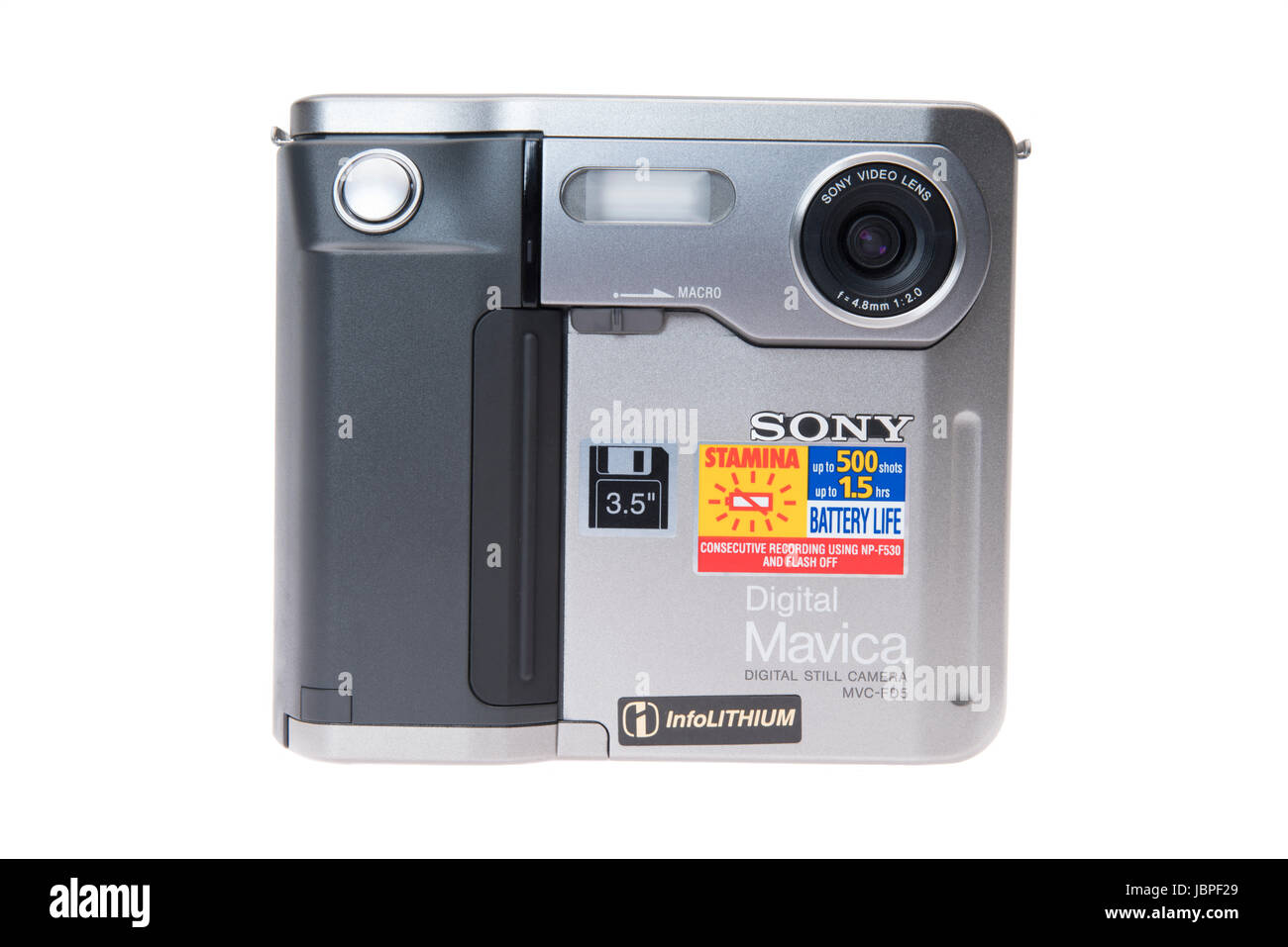 Sony Digital Mavica MVCFD5 (1997) digital camera that used 3.5" floppy