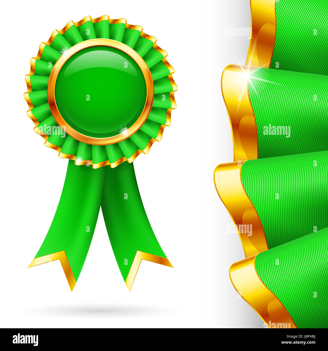 green ribbon clipart