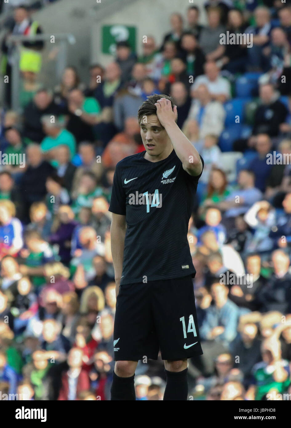 National Football Stadium at Windsor Park, Belfast. 02 June 2017