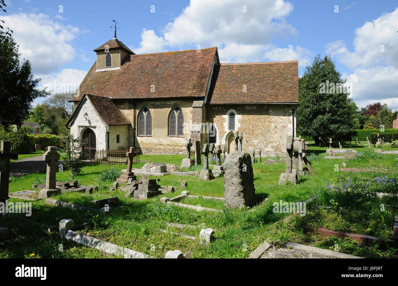St Mary the Virgin Church, Letchworth Garden City, Hertfordshire, which