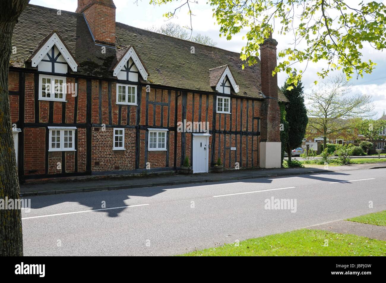 Hall Farm East/Hall Farm West, Seventeenth century timber framed brick
