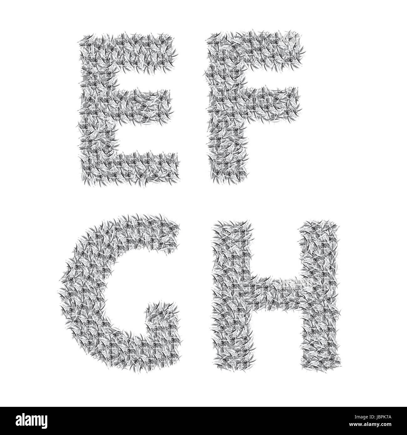 colorful illustration with gray letters on a white background for your ...