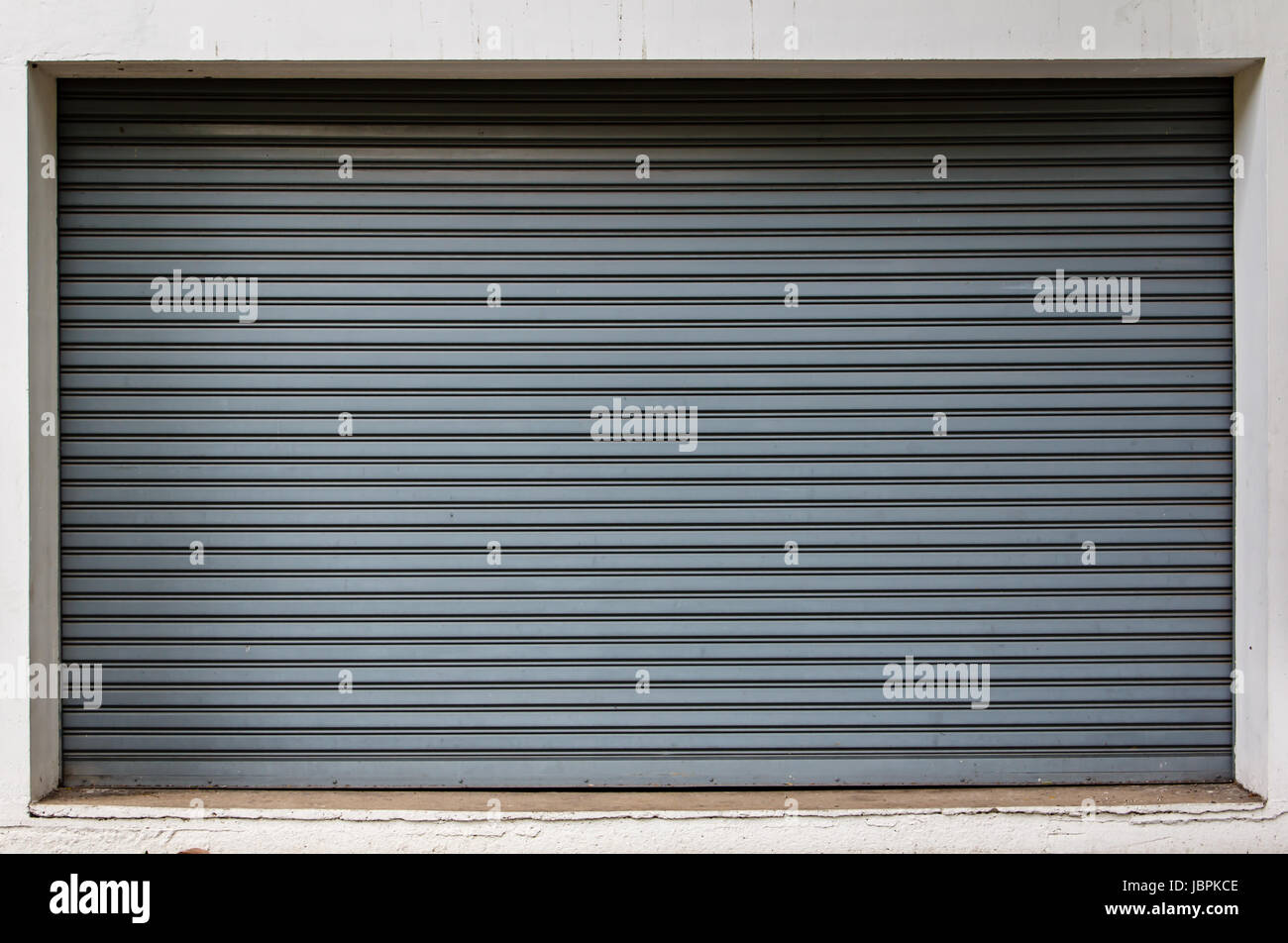 Corrugated Metal Door Stock Photos Corrugated Metal Door Stock