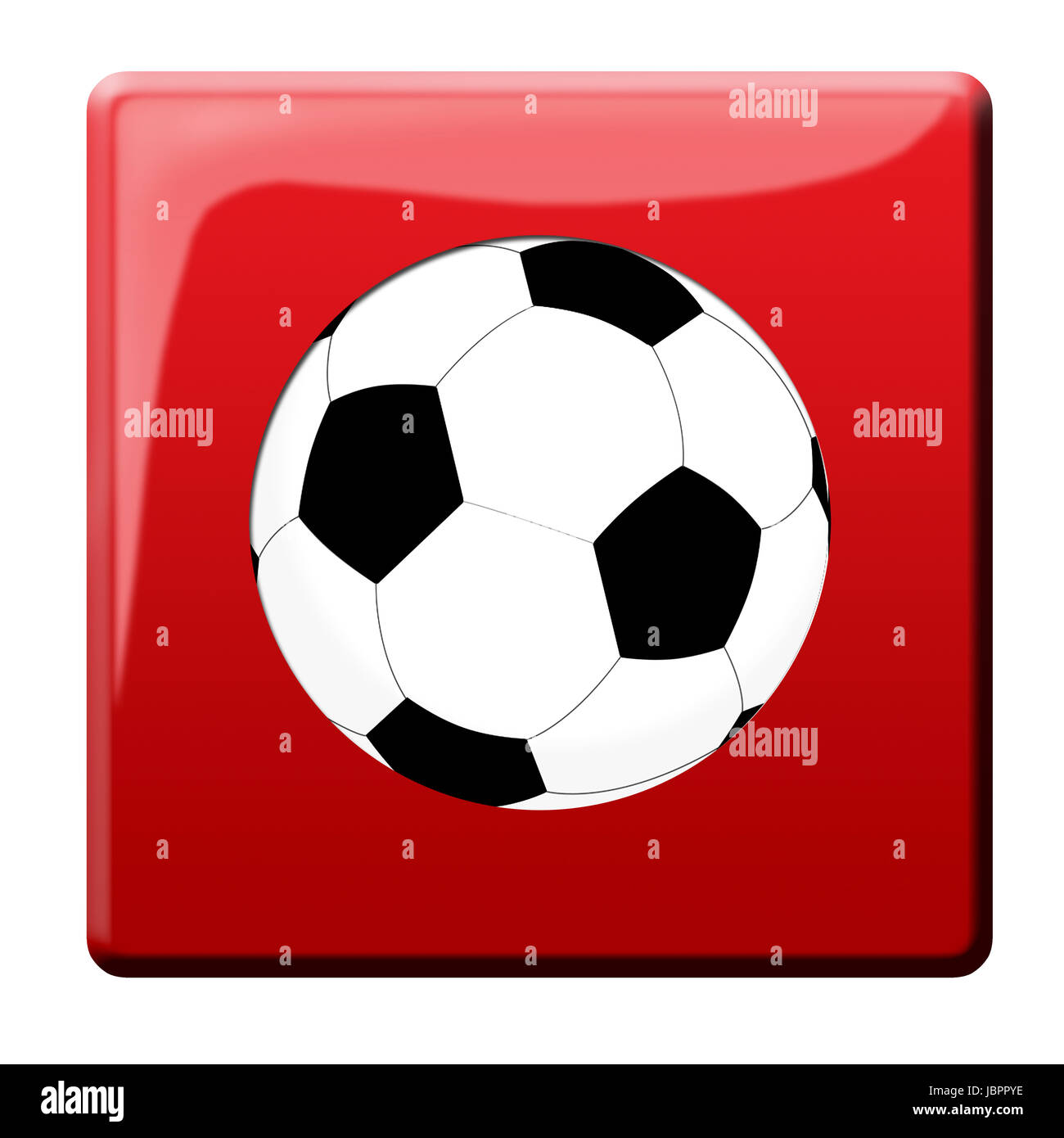 world cup 2014 icon Stock Photo