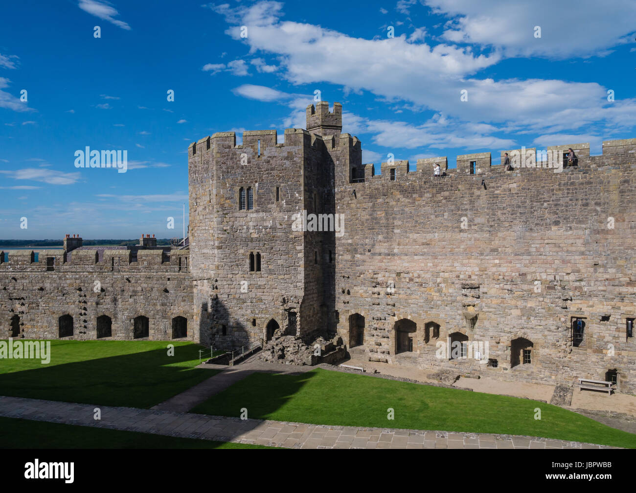Caernarfon castle prince charles hires stock photography and images Alamy
